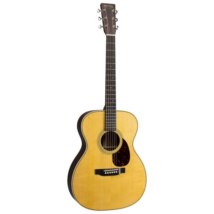 Martin OM-28E Modern Deluxe con custodia main product photo