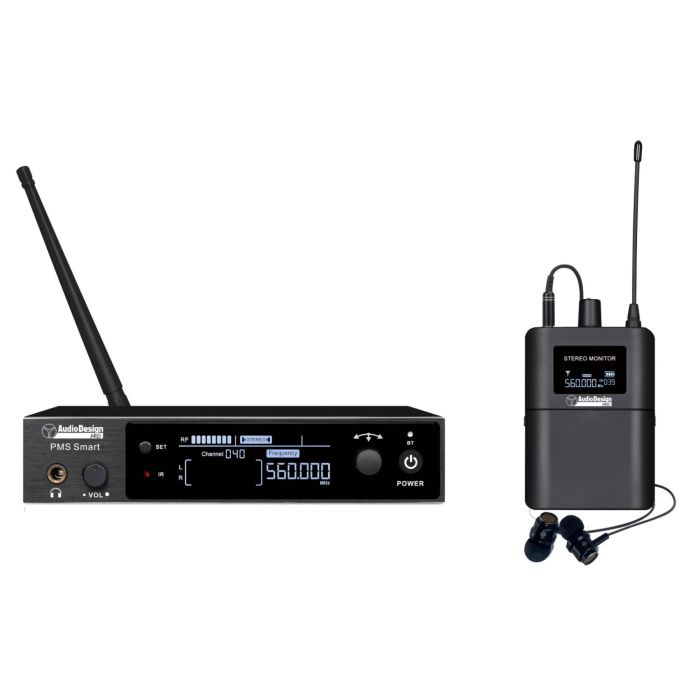 In-Ear Monitor Audio Design PMS SMART con auricolari main product photo