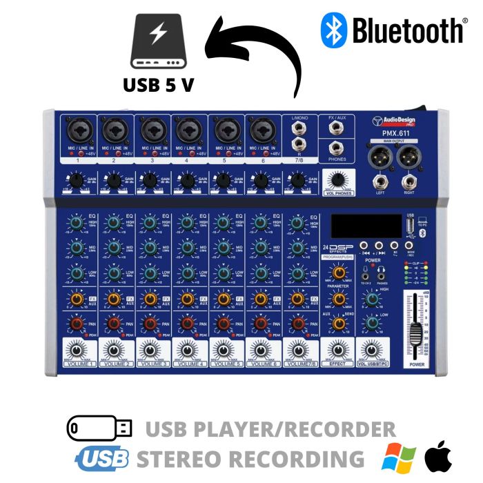 Audio Design PMX.611 main product photo