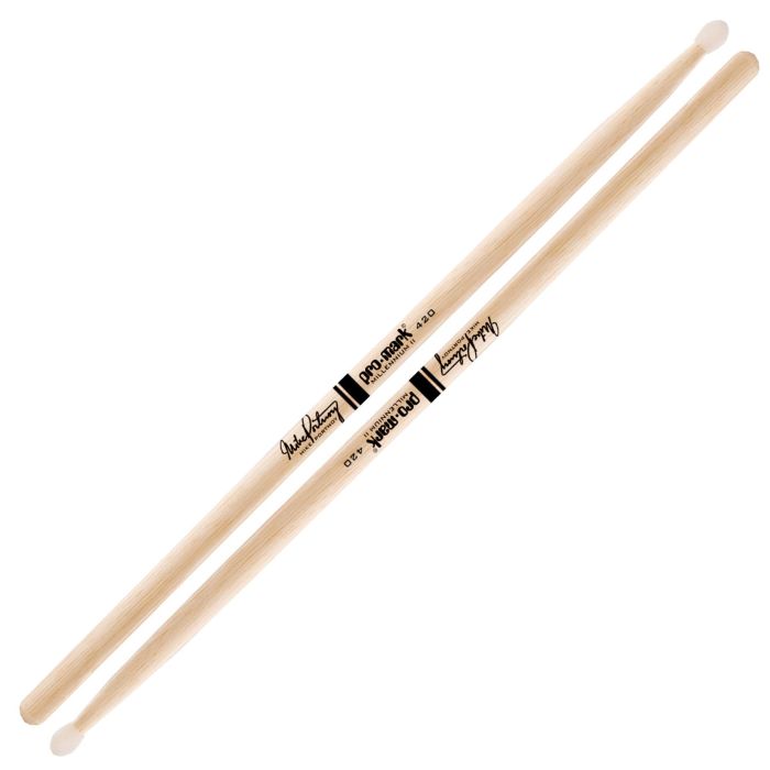 Bacchette Promark Hickory 420 Mike Portnoy Punta Nylon Ovale main product photo