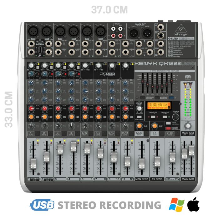 Behringer QX1222USB main product photo