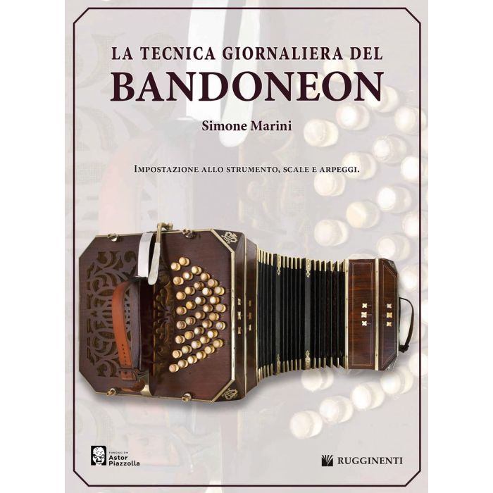 Tecnica giornaliera Bandoneon Autore Marini Simone main product photo