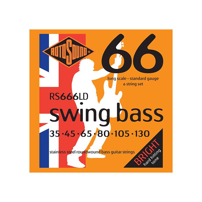Rotosound RS666LD Swing Bass 6 strings main product photo