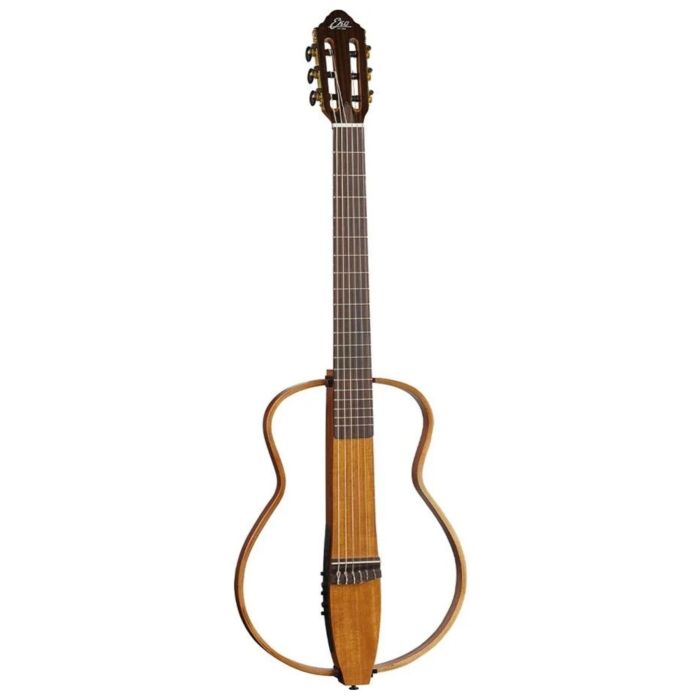 Eko One S150E silent nylon Chitarra Classica Elettrificata natural con borsa main product photo