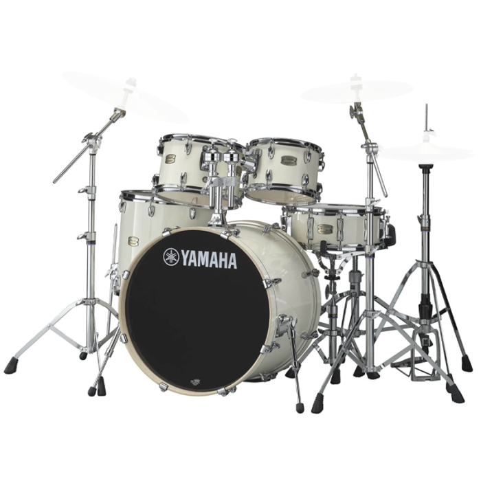 Yamaha Stage Custom Birch 22" 5pz Classic White main product photo