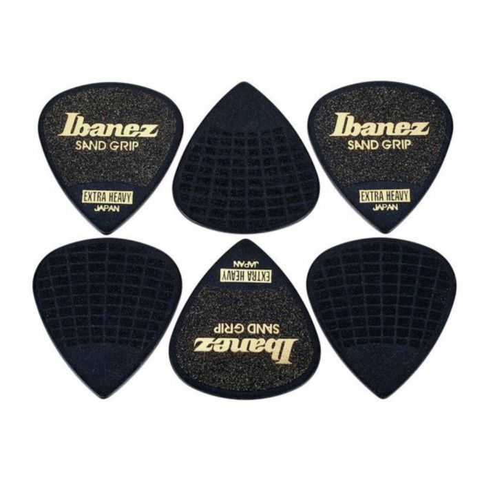 Blister plettri Heavy Ibanez Black 6pz main product photo