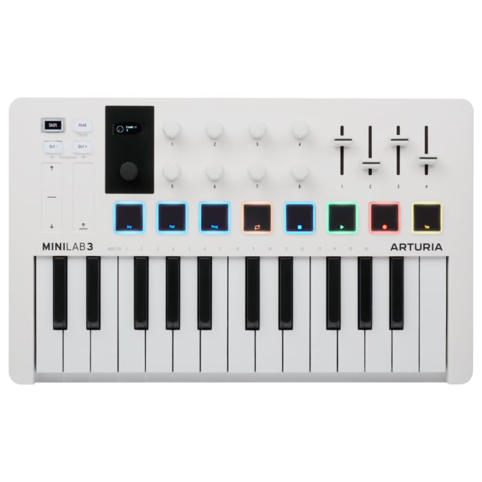 Arturia MINILAB 3 white main product photo