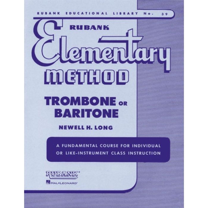 Long Rubank Elementary method per trombone main product photo