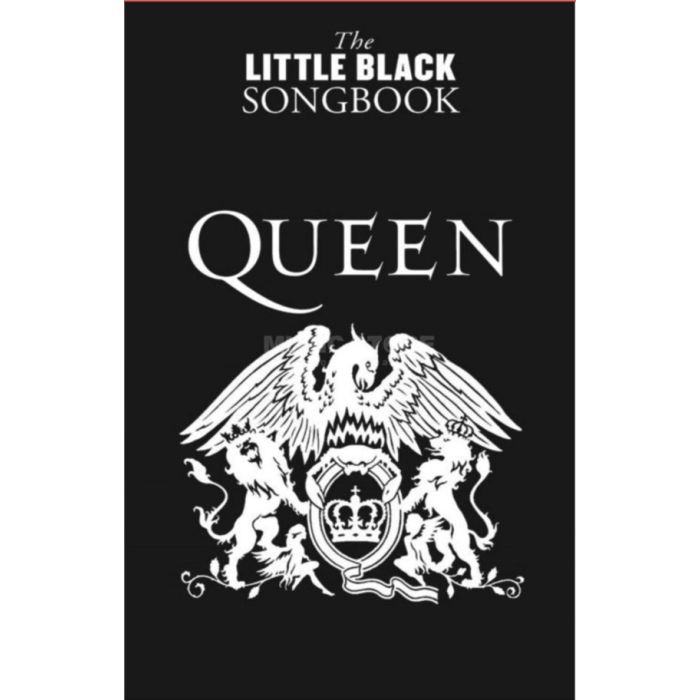 The Little Black Songbook: QUEEN testi e accordi main product photo