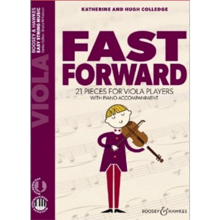 Fast Forward 21 pezzi per Viola con accompagnamento al pianoforte main product photo