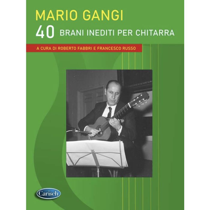 Mario Gangi 40 Brani inediti per chitarra main product photo