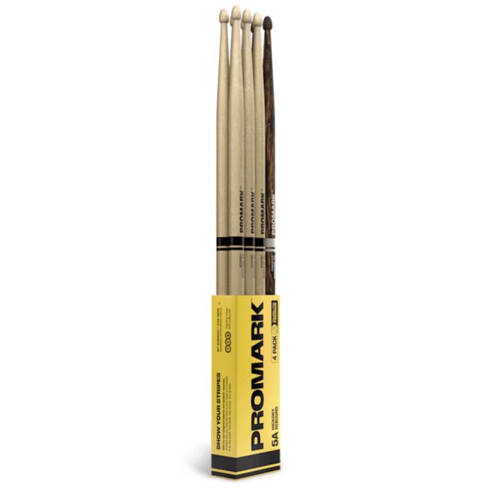 Promark 5A Hickory Rebound Bacchette batteria 4 paia main product photo