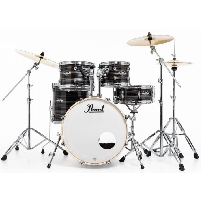 Pearl Export Studio 20" 5pz+Hardware+Piatti metallic amethyst twist main product photo