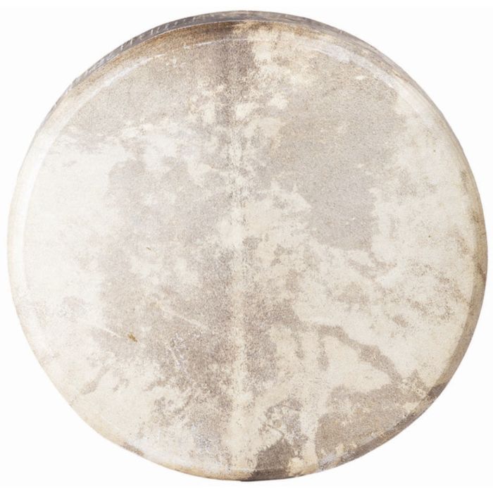 Shaman Drum 60cm Terre' Viking pelle capra con battente main product photo