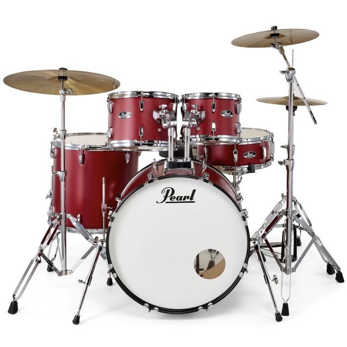 Pearl Roadshow Plus 22" 5pz matte red main product photo