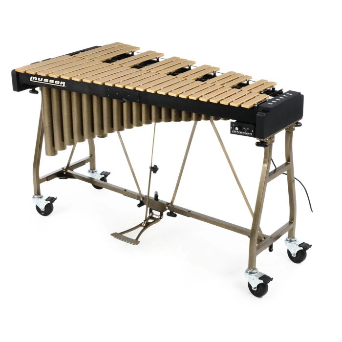Musser M48 Pro-Traveler Vibrafono 3 ottave gold con trasformatore main product photo