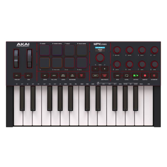 Akai MPK MINI 4 Tastiera Midi black main product photo