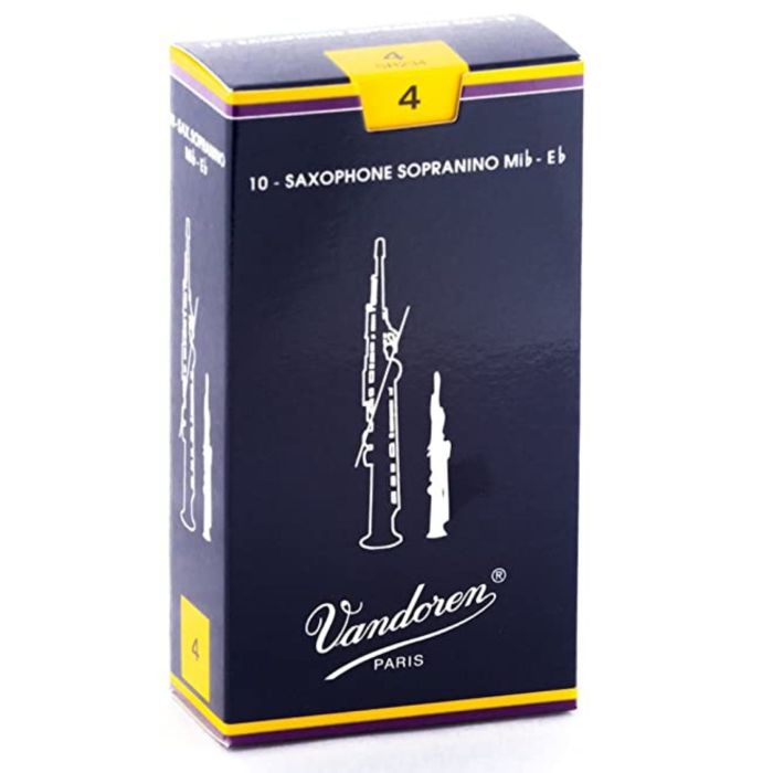 Ance Sax Sopranino Vandoren Traditional n.4 10pz main product photo