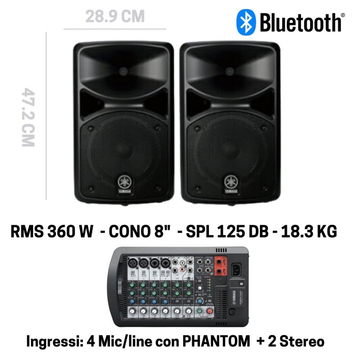 Yamaha STAGEPAS 400BT main product photo