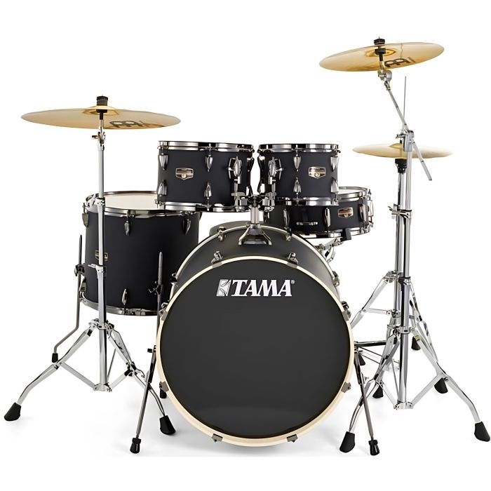 Tama Imperialstar 22" 5pz Blacked Out Black IP52H6WBN main product photo