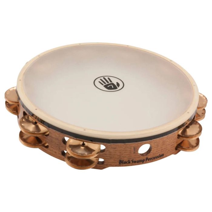 Black Swamp Sound Art TD4S Tamburello 10" piattini rame Berilio pelle sintetica main product photo