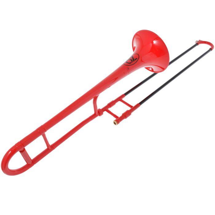 Trombone Tenore ZO con borsa e bocchino in plastica rosso main product photo