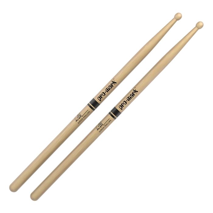 Bacchette Promark Hickory 707 Simon Phillips Punta Legno Rotonda main product photo