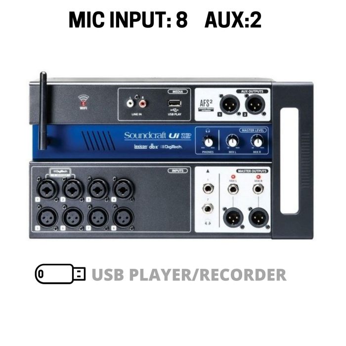 Soundcraft UI12 main product photo