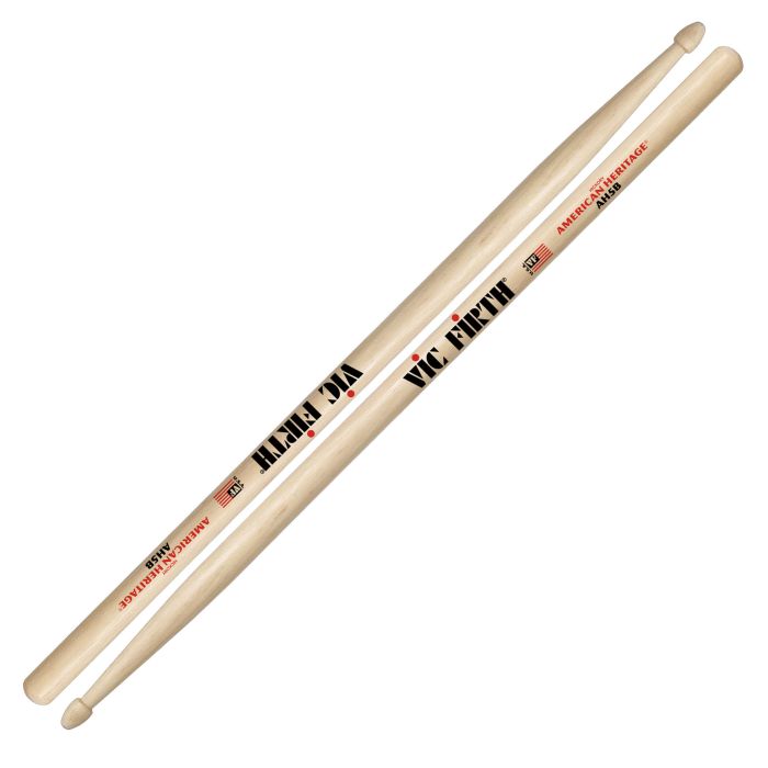 Bacchette Vic Firth American Heritage AH5B Hickory Punta Legno Goccia main product photo