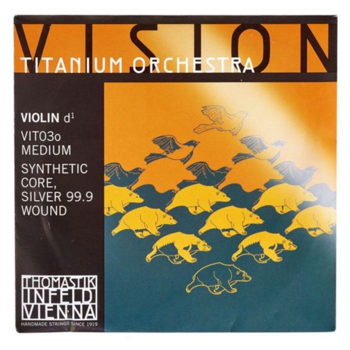 Corda Violino 4/4 Thomastik Vision Titanium Solo VIT03 corda violino RE main product photo