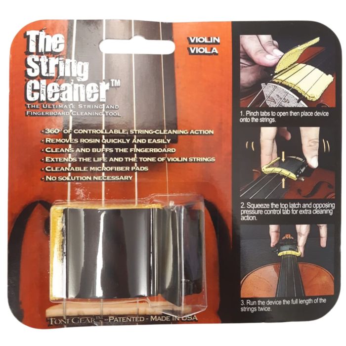 Tone Gear The String Cleaner Strumento pulizia corde violino/viola main product photo