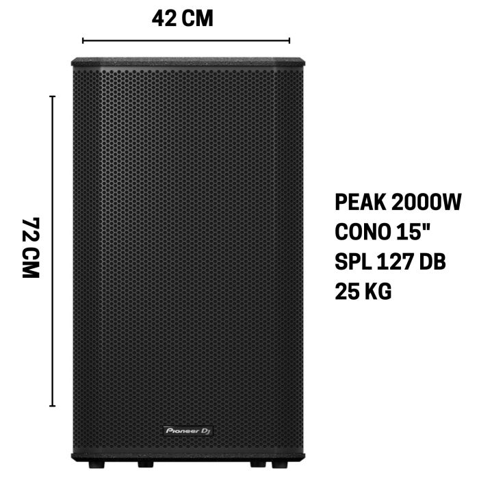 Pioneer Dj XPRS 152 2000W main product photo