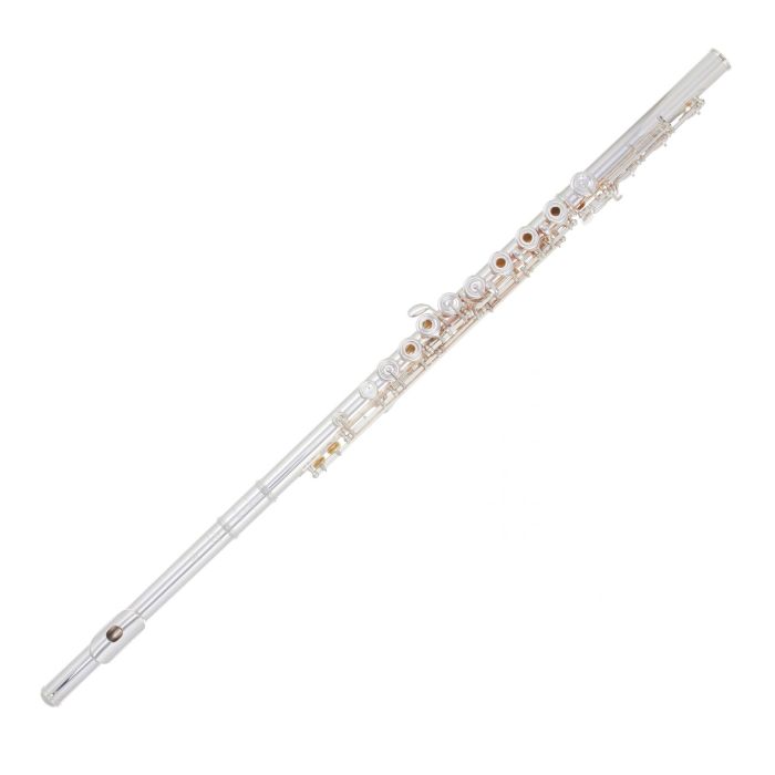 Flauto Yamaha YFL577H fori aperti non in linea Mi snodato testata argento main product photo