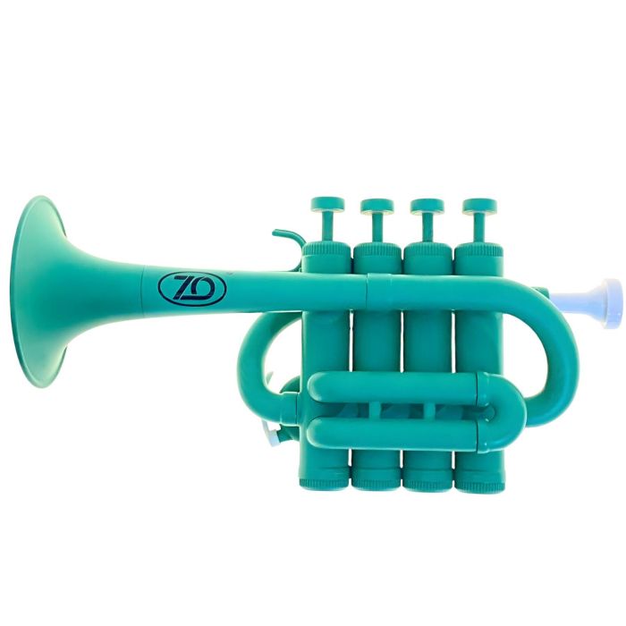 Trombino plastica ZO con bocchino e borsa VERDE OPACO main product photo