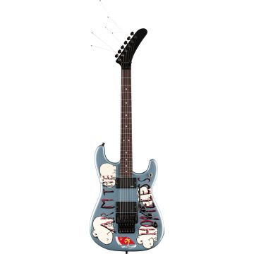 Fender Tom Morello Arm The Homeless RW blue ice metallic Chitarra Elettrica 