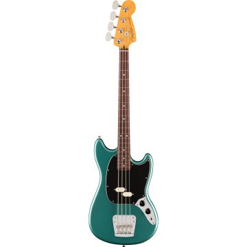 Fender American Professional Classic Mustang Bass RW Basso Elettrico faded sherwood green 