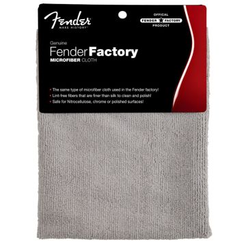 Panno pulizia corpo chitarra Fender Factory Microfiber Cloth Panno pulizia corpo chitarra Fender Factory Microfiber Cloth