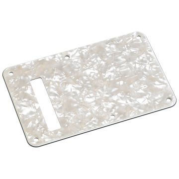 Fender Cover posteriore tremolo Stratocaster Back Plate white moto 4-Ply