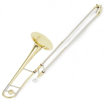 Elkhart 100TB Trombone tenore Student laccato con custodia  
