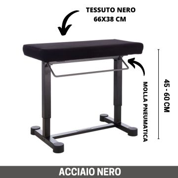K&M idraulica 14081 nera tessuto K&M idraulica 14081 nera tessuto