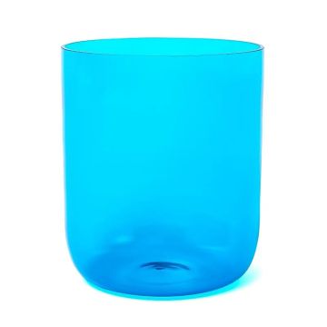 Energy 18cm trasparente blu SOL 432Hz con custodia e battenti