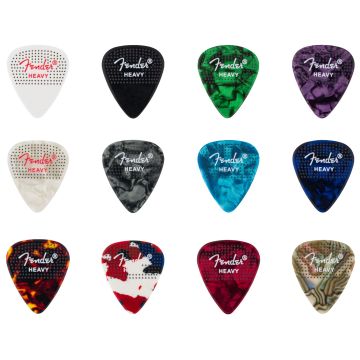 Blister plettri Fender 351 Dotted Celluloid Picks 12-Pack Heavy Blister plettri Fender 351 Dotted Celluloid Picks 12-Pack Heavy