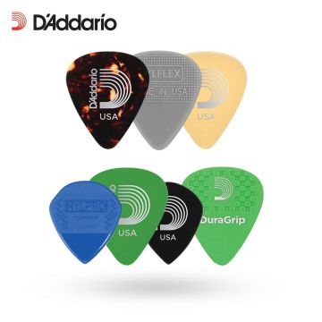 Blister plettri D'Addario 1XVP4-5 Variety pack medium 7pz