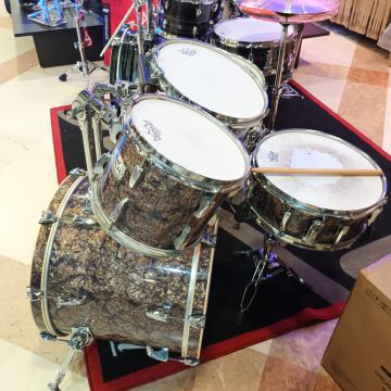 BATTERIA PEARL EXPORT 4PZ+PEDALE USATA