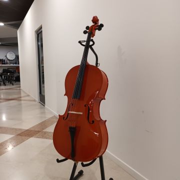 VIOLONCELLO 4/4 RIALTO USATO CON ARCHETTO E CORDE NUOVE