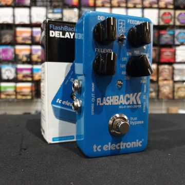 PEDALE CHITARRA TC ELECTRONIC FLASHBACK DELAY AND LOOPER USATO