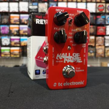 PEDALE CHITARRA TC ELECTRONIC HALL OF FAME REVERB USATO