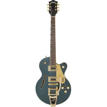 Gretsch G5655TG Electromatic CB Jr Single Cut with Bigsby LR cadillac green Chitarra Semiacustica