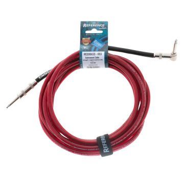 Cavo Jack/Jack angolare Reference  RIC01BASS-RED 4,5mt rosso