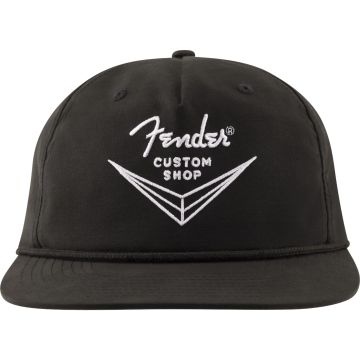 Fender Custom Shop Logo Hat Black One Cappello baseball 